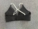 Women Adjustable Strap Color Block Yoga Bra Tank Top