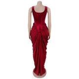 Women Backless Bodycon Dress