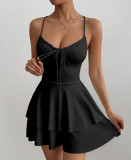 Women's Summer Strap Beach Sleeveless Dress