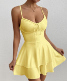 Women's Summer Strap Beach Sleeveless Dress