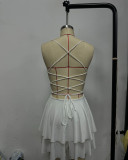 Women's Summer Strap Beach Sleeveless Dress