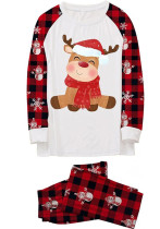 Family Christmas Print Matching Sleepwear Homewear Set