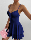 Women's Summer Strap Beach Sleeveless Dress
