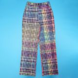 Women's Autumn Winter Career Fashion Plaid Print Long Sleeve Slim Fit Blazer Trousers Suits