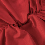 Women's Strapless Tight Fitting Sexy Low Back Jumpsuit