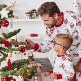 Family Christmas Matching Homewear Santa Print Pajamas Set