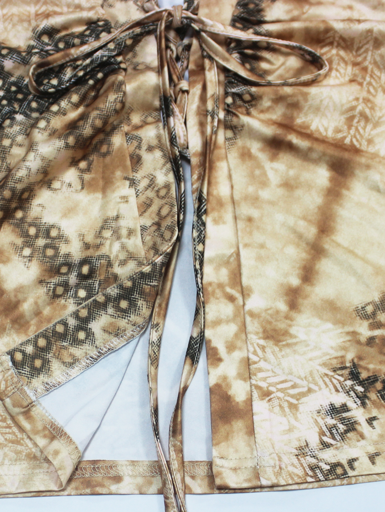 Women Elegant V-Neck Long-Sleeved Top and Pants Two-Piece Set