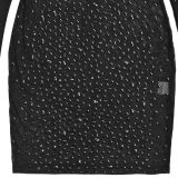 Women Sexy See-Through Mesh Beaded Dress