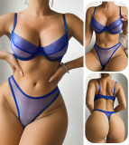 Women Mesh Lingerie Two-Piece Set