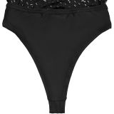 Women Sexy See-Through Mesh Beaded Top and Skirt Two-Piece Set