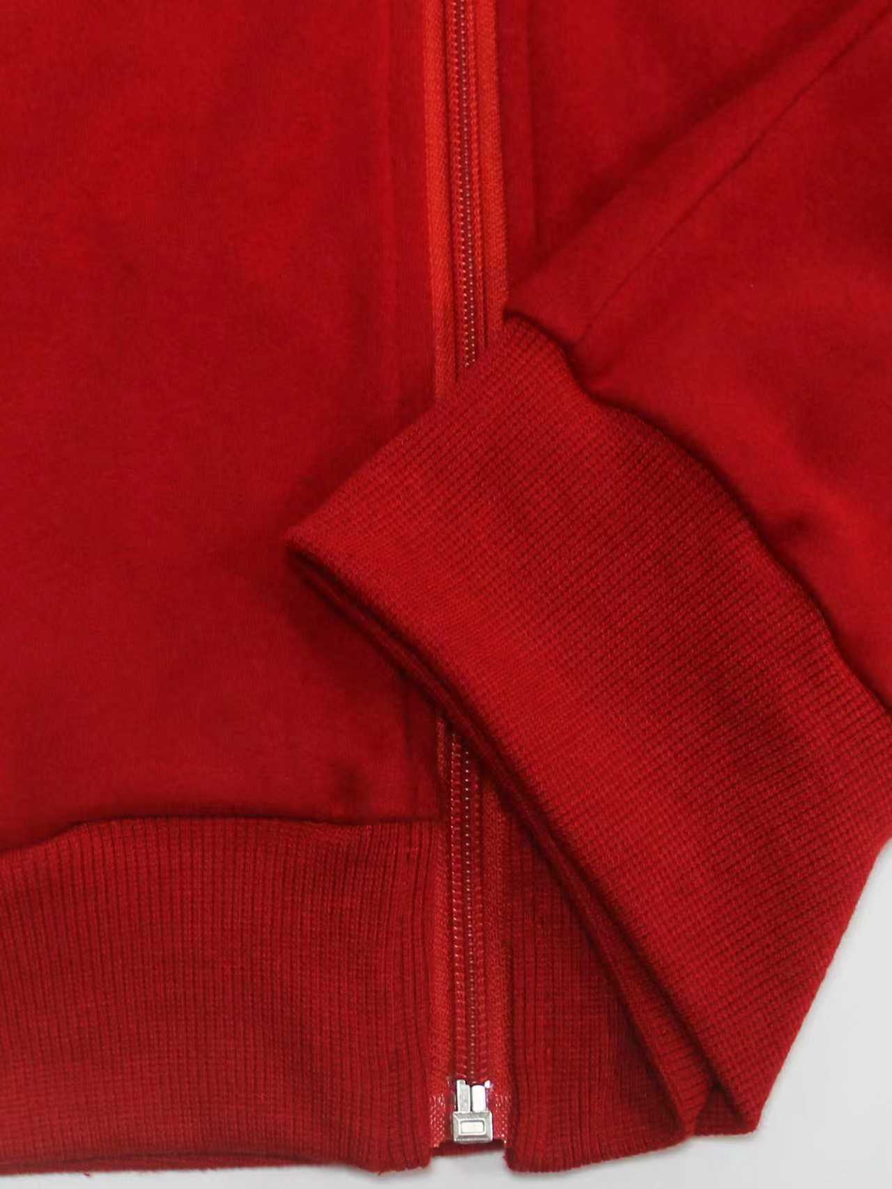 Women Elegant Zipper Long-Sleeved Top and Drawstring Pants Two-Piece Set