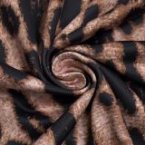 Sexy V-Neck Leopard Print Jumpsuit