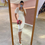 Sexy Summer V-Neck Sleeveless Fringe Dress