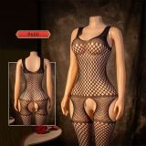 Women Sexy Hollow Mesh Lingerie Temptation Bodystocking