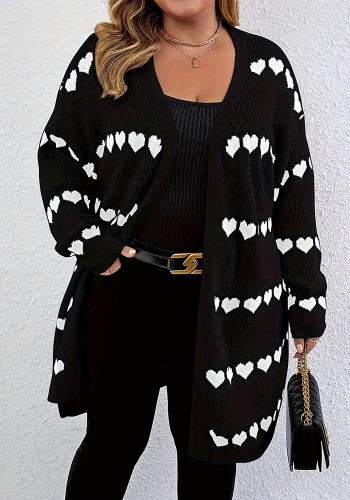 Women Fashion Long Knitted Cardigan Sweater Coat