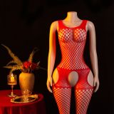 Women Sexy Hollow Mesh Lingerie Temptation Bodystocking