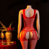 Women Sexy Hollow Mesh Lingerie Temptation Bodystocking
