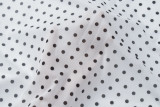 Women French Polka Dot Sexy V-Neck Strapless Maxi Dress