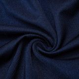 Women Autumn/Winter Off-Shoulder Furry Collar Patchwork Sleeveless Stretchy Cropped Jumpsuit