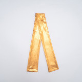 Women Shiny Ribbon Sleeveless Vest and Pants Set