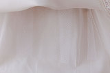Girls' Red Summer Puffy Tulle Princess Dress