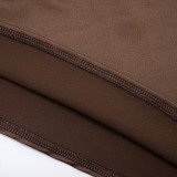 Women Autumn/Winter Solid Elegant Off-Shoulder Long-Sleeve Dress