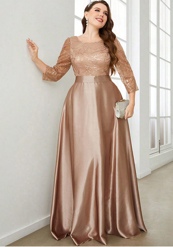 Plus Size Women Party Evening Dress