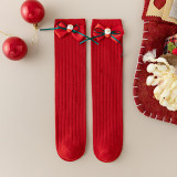 Christmas stockings for children, red stockings