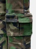Women Multi-Pocket Camouflage Cargo Pant