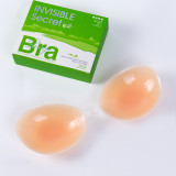 Women's Waterproof Breathable Strapless Invisible Silicone Push-Up Bra Nipple Covers