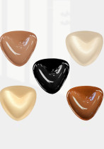 Women's Swimwear Anti-Sagging Self-Adhesive Push-Up Double-Sided Adhesive Inverted V Insert Foam Bra Pads