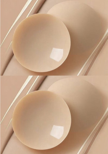 Women's Dress Invisible Anti-Nipple Show Anti-Wardrobe Malfunction Self-Adhesive Solid Thin Silicone Nipple Covers