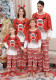 Family Autumn Christmas Long Sleeve Pajamas Matching Set Homewear