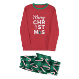 Family Christmas Print Pajamas Matching Set Homewear