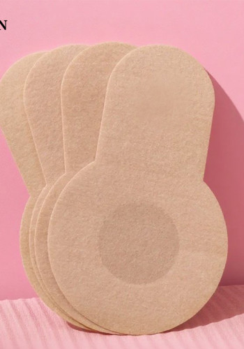 Women's Summer Disposable Breathable Non-Woven Push-Up Lift Anti-Wardrobe Malfunction Anti-Nipple Show Nipple Covers Bra
