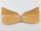 Women's Seamless Invisible Wing Lift Silicone Nipple Covers Anti-Wardrobe Malfunction Bra Pads