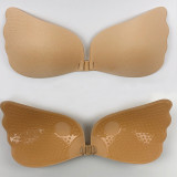 Women's Seamless Invisible Wing Lift Silicone Nipple Covers Anti-Wardrobe Malfunction Bra Pads
