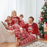 Family Autumn Christmas Long Sleeve Pajamas Matching Set Homewear