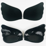 Women's Seamless Invisible Wing Lift Silicone Nipple Covers Anti-Wardrobe Malfunction Bra Pads