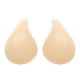 Women's Plus Size Anti-Spread Push-Up Scoop Lift Large Size Thin Silicone Bra Clasp Nipple Covers