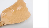 Women's Seamless Invisible Wing Lift Silicone Nipple Covers Anti-Wardrobe Malfunction Bra Pads