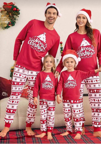 Family Christmas Pajamas Matching Set
