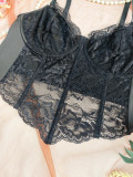 Plus Size Women bra lace lingerie extra-large size underwire boning halter-neck Sexy Lingerie