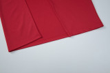 Women Winter Sexy V-Neck Solid Halter Neck Backless Dress