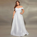 Women Off-Shoulder Summer Formal Party Evening Dress