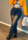 Women American Style Autumn Denim Pants