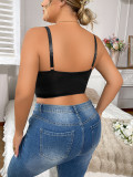 Plus Size Women bra lace lingerie extra-large size underwire boning halter-neck Sexy Lingerie