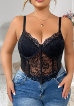 Plus Size Women bra lace lingerie extra-large size underwire boning halter-neck Sexy Lingerie