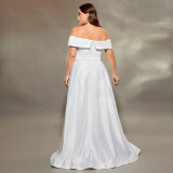 Women Off-Shoulder Summer Formal Party Evening Dress