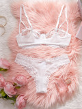 Women's Underwire Lace Lingerie Set